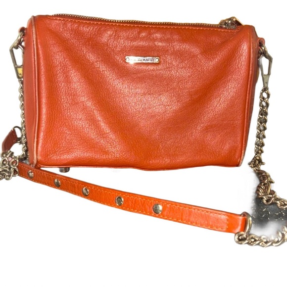Rebecca Minkoff Handbags - Rebecca Minkoff Leather and metal crossbody bag,  good Condition
